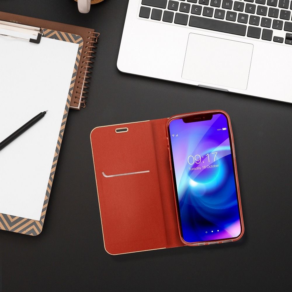 Pokrowiec Vennus Book czerwony Apple iPhone 8 / 3 Pokrowiec Vennus Book czerwony Apple iPhone 8 / 3