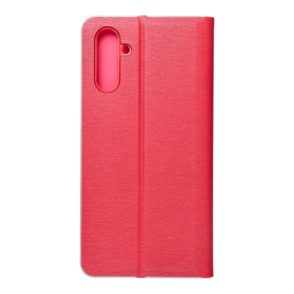 Etui zamykane z klapką i magnesem Vennus Book czerwony Samsung Galaxy A04S / 2 Etui zamykane z klapką i magnesem Vennus Book czerwony Samsung Galaxy A04S / 2