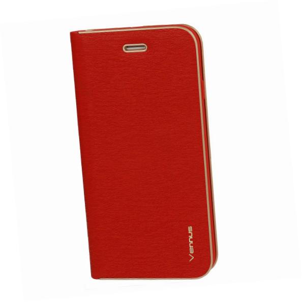 Etui zamykane z klapk i magnesem Vennus Book czerwony Samsung Galaxy A34 5G