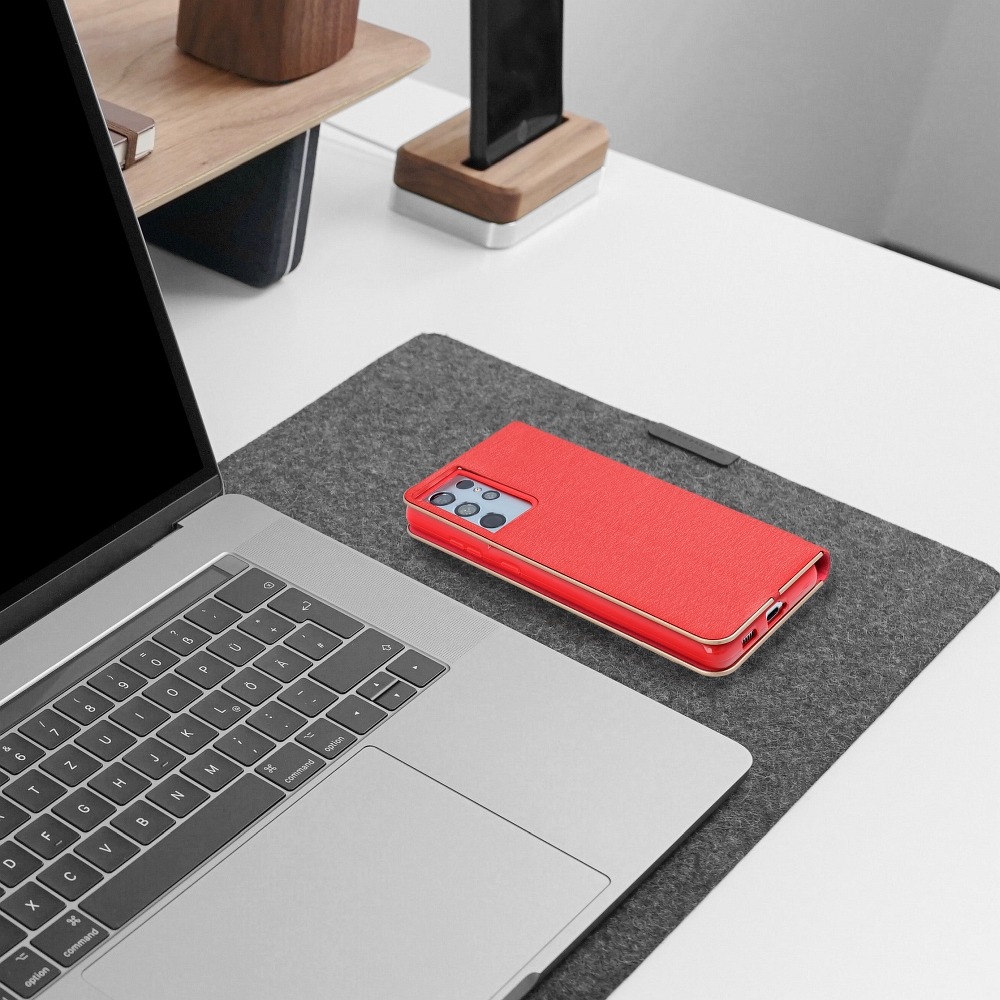 Pokrowiec Vennus Book czerwony Xiaomi Note 11T 5G / 3