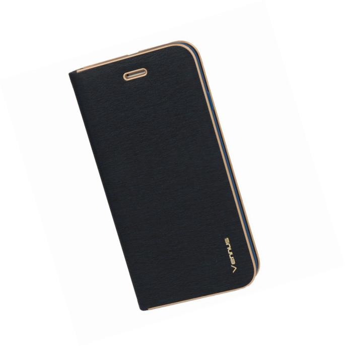 Etui zamykane z klapką i magnesem Vennus Book granatowy Samsung Galaxy M12 Etui zamykane z klapką i magnesem Vennus Book granatowy Samsung Galaxy M12
