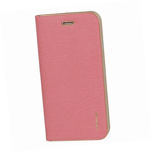 Etui zamykane z klapk� i magnesem Vennus Book r�owy Xiaomi Mi 8 Lite