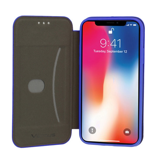 Pokrowiec Vennus Book Soft granatowy Xiaomi Mi 8 Lite / 4