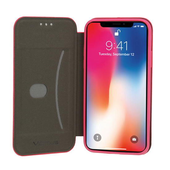 Pokrowiec Vennus Book Soft malinowy Samsung Galaxy A9 (2018) / 4