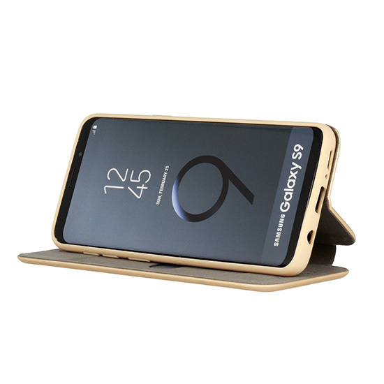 Pokrowiec Vennus Book Soft z�oty Samsung Galaxy S8 Plus / 5