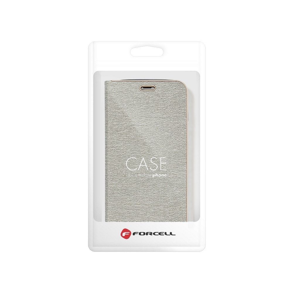 Etui zamykane z klapką i magnesem Vennus Book srebrny Apple iPhone 11 Pro Max / 8 Etui zamykane z klapką i magnesem Vennus Book srebrny Apple iPhone 11 Pro Max / 8