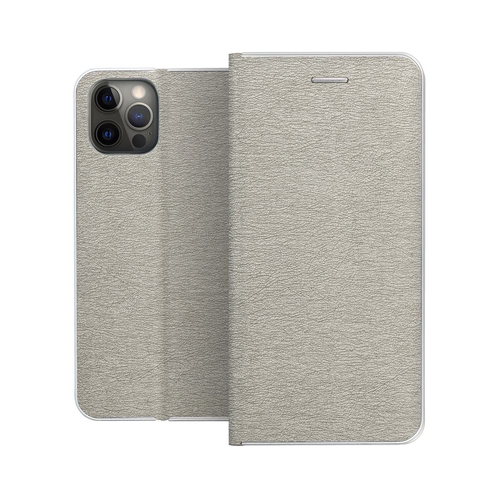 Pokrowiec Vennus Book srebrny Apple iPhone 15 / 7