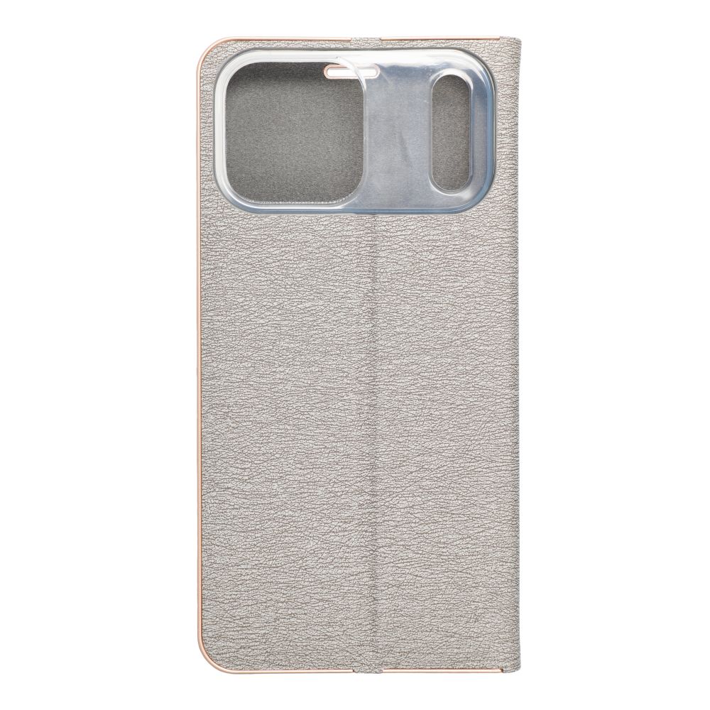 Pokrowiec Vennus Book srebrny Apple iPhone 17 Pro Max / 8