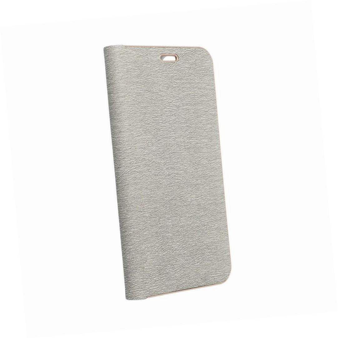 Etui zamykane z klapką i magnesem Vennus Book srebrny Samsung Galaxy A04S Etui zamykane z klapką i magnesem Vennus Book srebrny Samsung Galaxy A04S