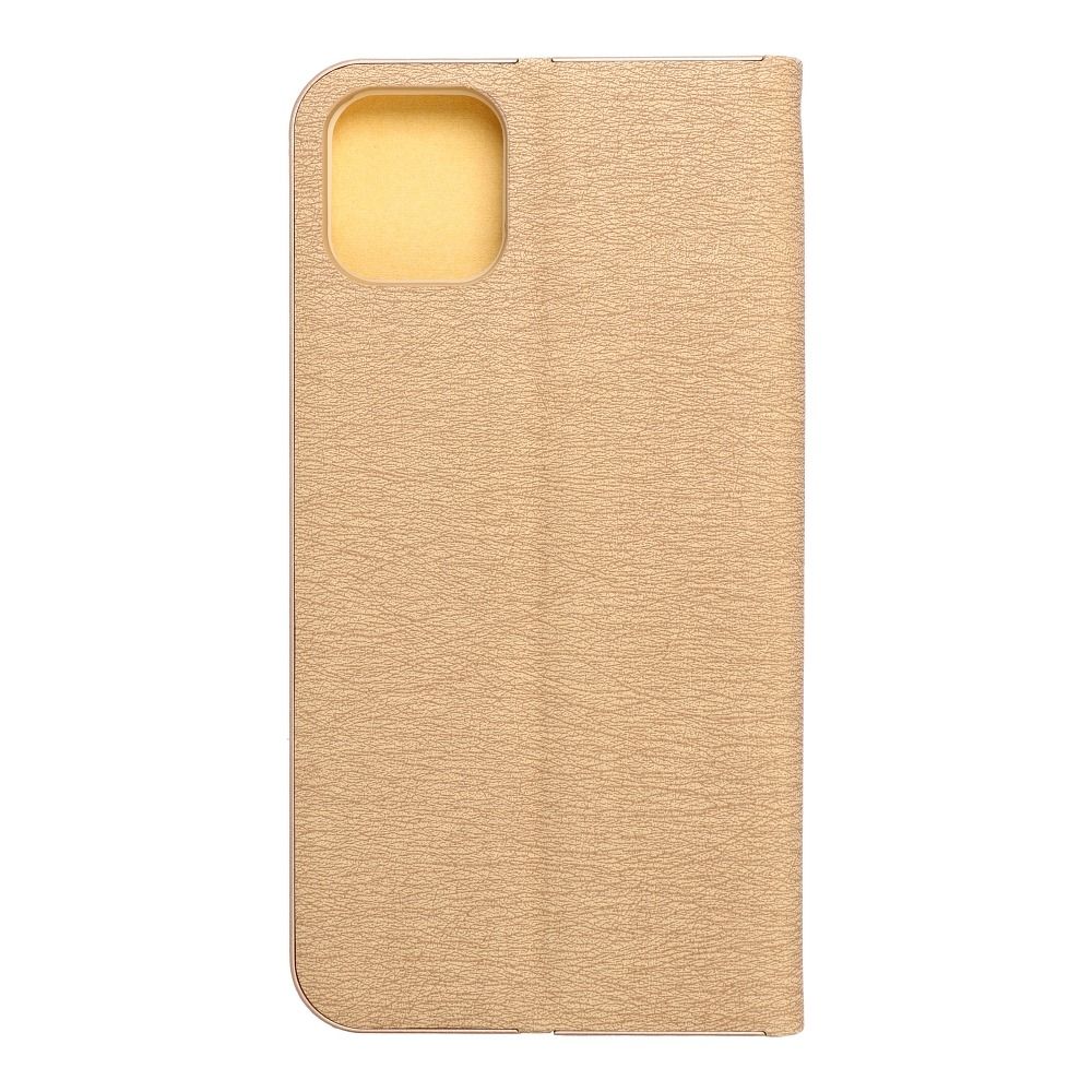 Etui zamykane z klapką i magnesem Vennus Book złoty Apple iPhone 11 Pro Max / 2 Etui zamykane z klapką i magnesem Vennus Book złoty Apple iPhone 11 Pro Max / 2