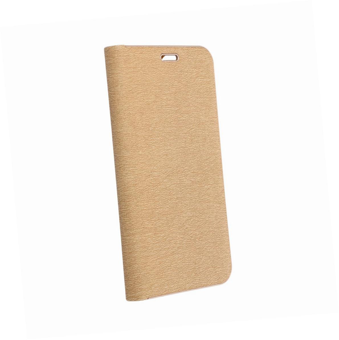 Etui zamykane z klapk� i magnesem Vennus Book z�oty Samsung Galaxy A03