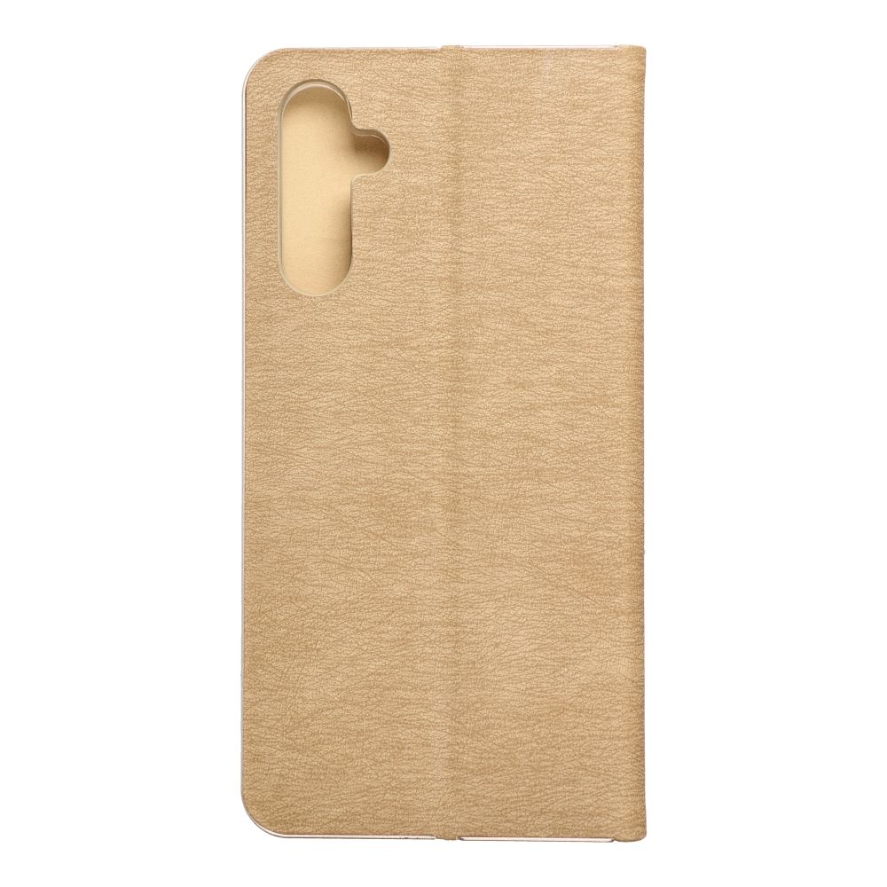 Etui zamykane z klapk� i magnesem Vennus Book z�oty Samsung Galaxy A34 5G / 2
