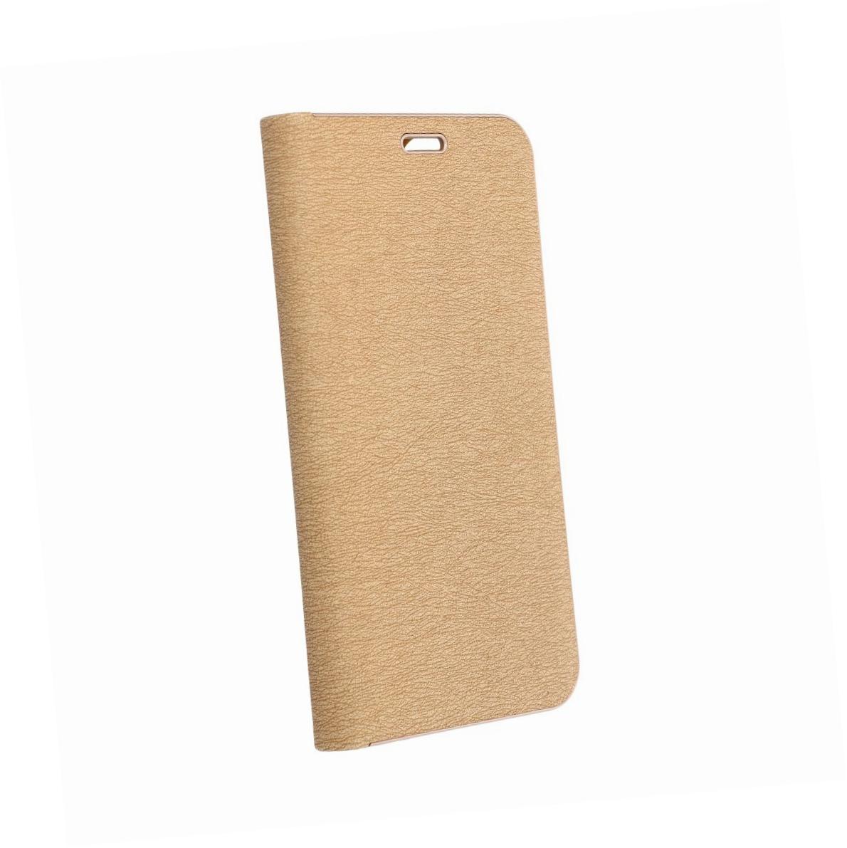 Etui zamykane z klapk� i magnesem Vennus Book z�oty Xiaomi 12 Lite