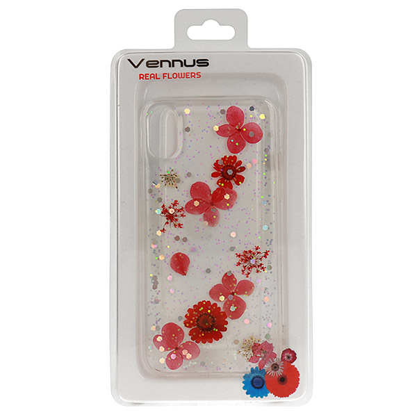 Pokrowiec Vennus Real Flower wzór Julia Samsung Galaxy A6 (2018) / 2 Pokrowiec Vennus Real Flower wzór Julia Samsung Galaxy A6 (2018) / 2