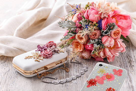 Pokrowiec Vennus Real Flower wzór Julia Samsung Galaxy A6 (2018) / 6 Pokrowiec Vennus Real Flower wzór Julia Samsung Galaxy A6 (2018) / 6