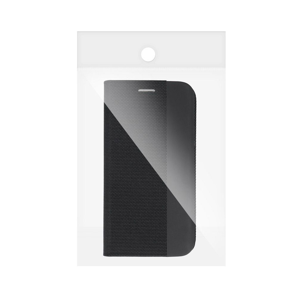 Etui zamykane z klapk i magnesem Vennus Sensitive Book czarny Apple iPhone SE 2020 / 7