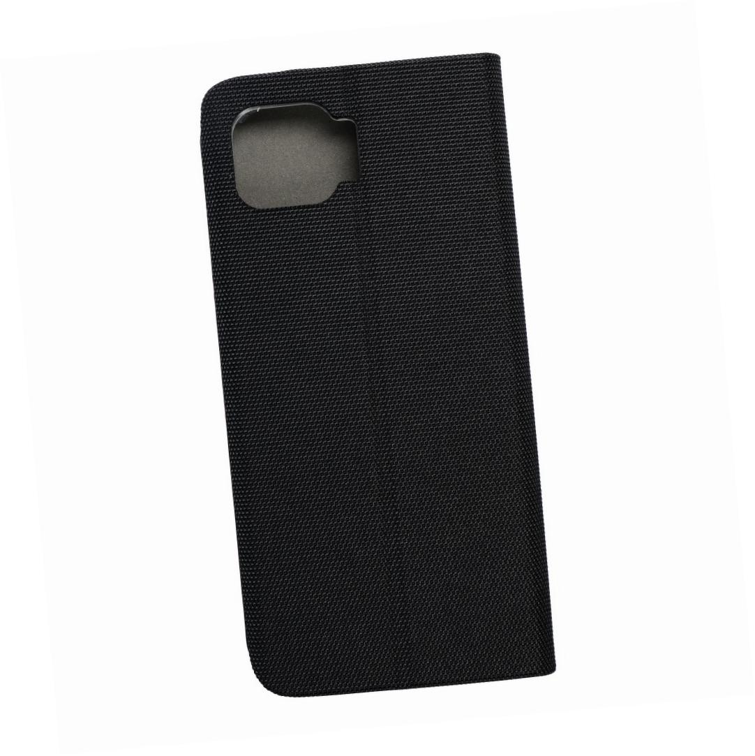 Etui zamykane z klapk� i magnesem Vennus Sensitive Book czarny Motorola Moto G 5G Plus