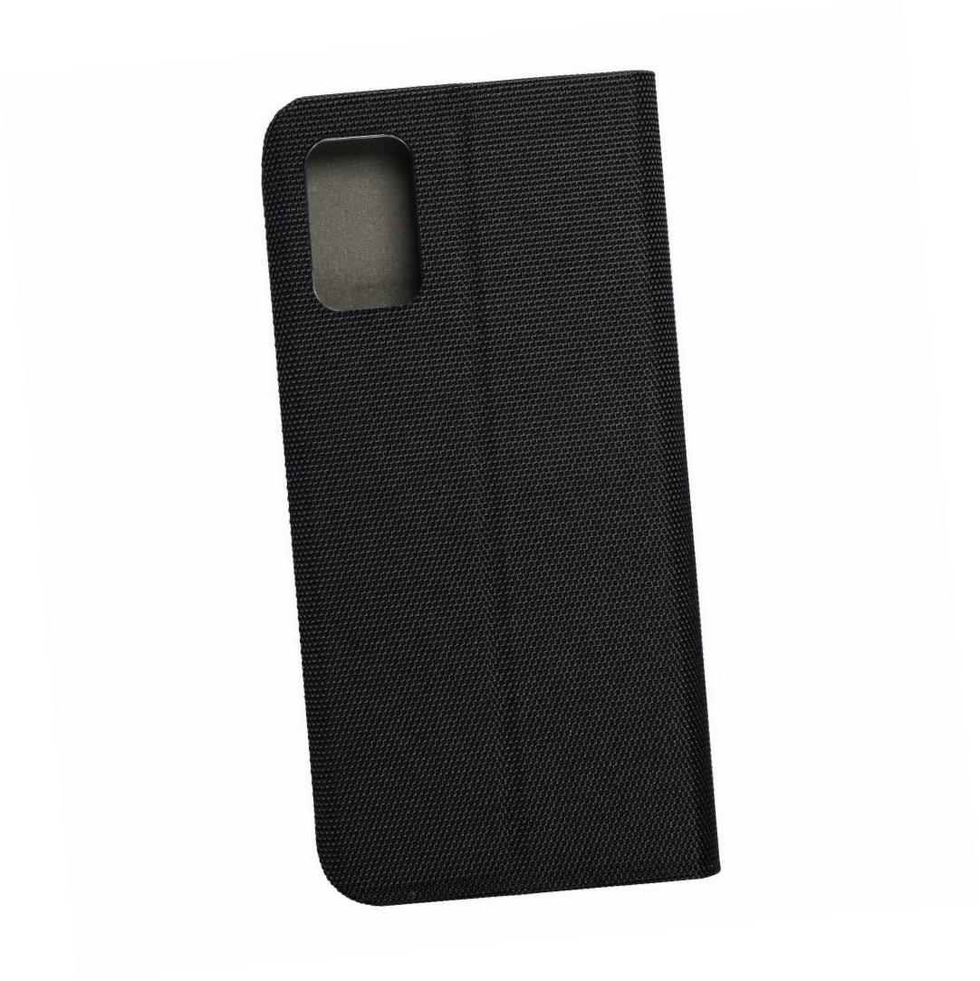 Etui zamykane z klapk� i magnesem Vennus Sensitive Book czarny Samsung A02S