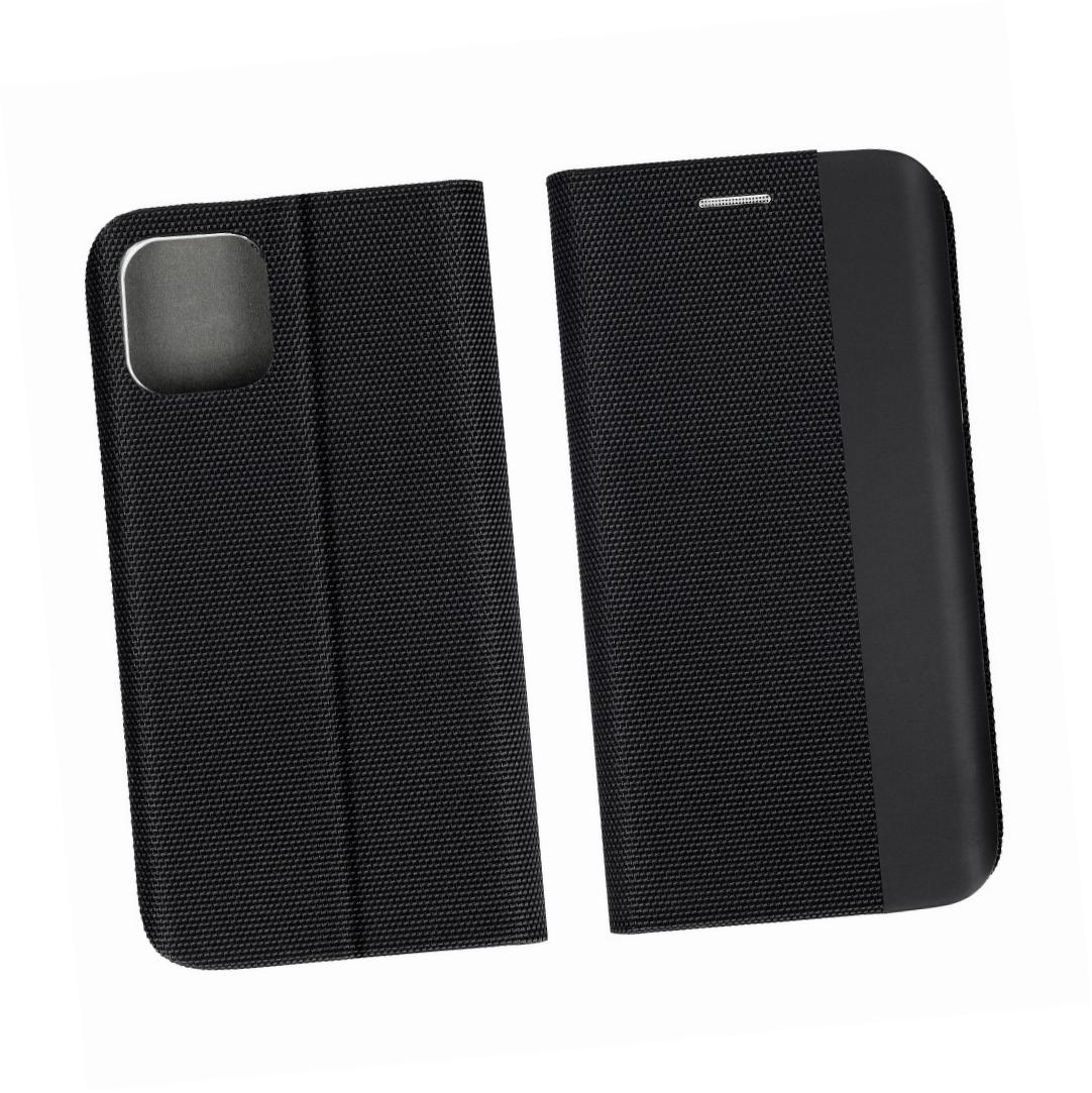 Etui zamykane z klapk� i magnesem Vennus Sensitive Book czarny Samsung A22 4G