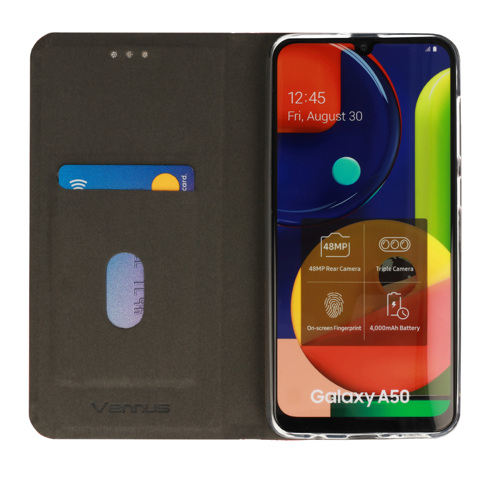 Pokrowiec Vennus Sensitive Book czarny Samsung Galaxy A22 5G / 4