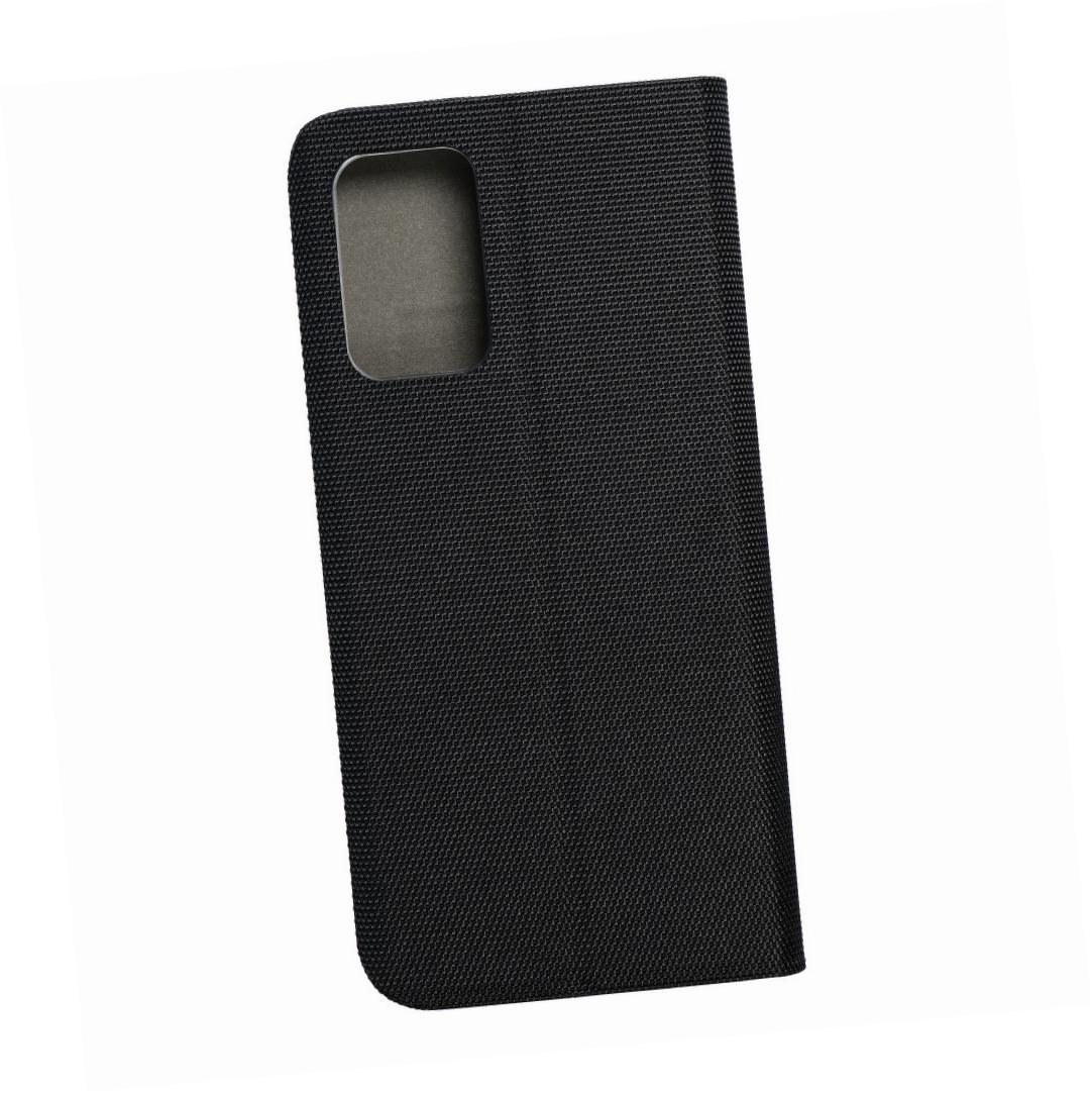 Etui zamykane z klapk� i magnesem Vennus Sensitive Book czarny Samsung A72 4G