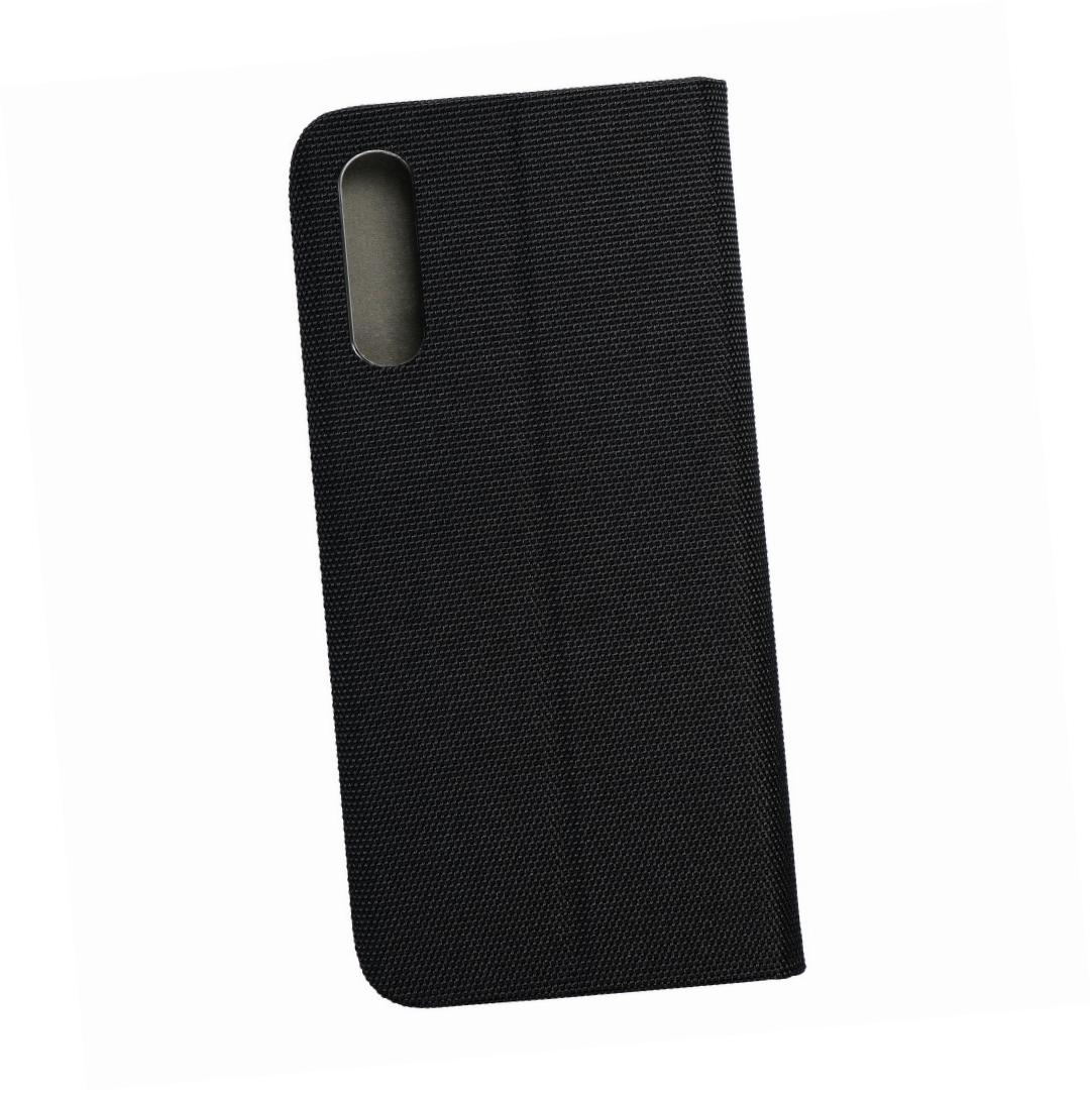 Etui zamykane z klapk� i magnesem Vennus Sensitive Book czarny Samsung Galaxy A70
