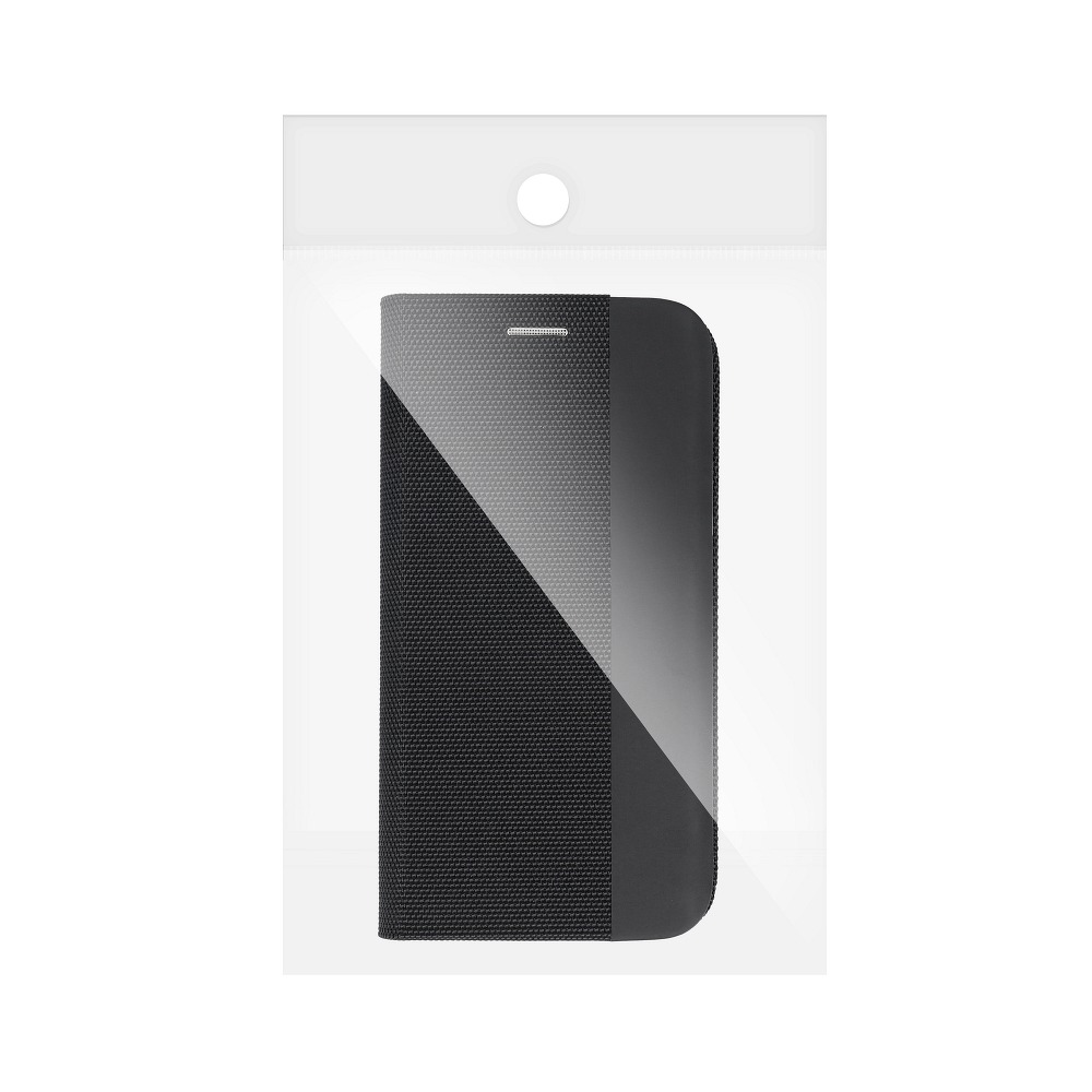 Etui zamykane z klapk i magnesem Vennus Sensitive Book czarny Samsung Galaxy Xcover 5 / 7