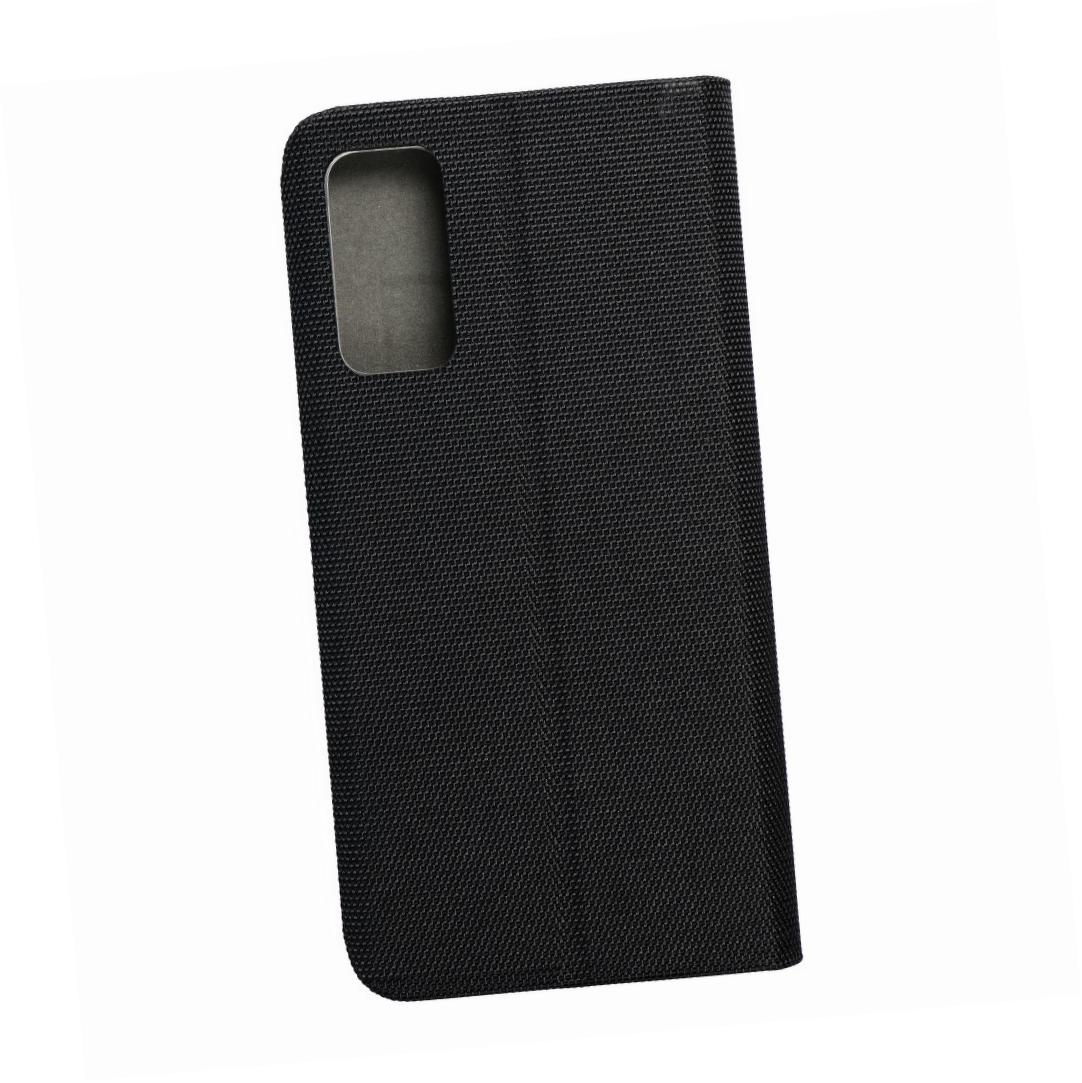 Etui zamykane z klapką i magnesem Vennus Sensitive Book czarny Samsung S20 LITE Etui zamykane z klapką i magnesem Vennus Sensitive Book czarny Samsung S20 LITE