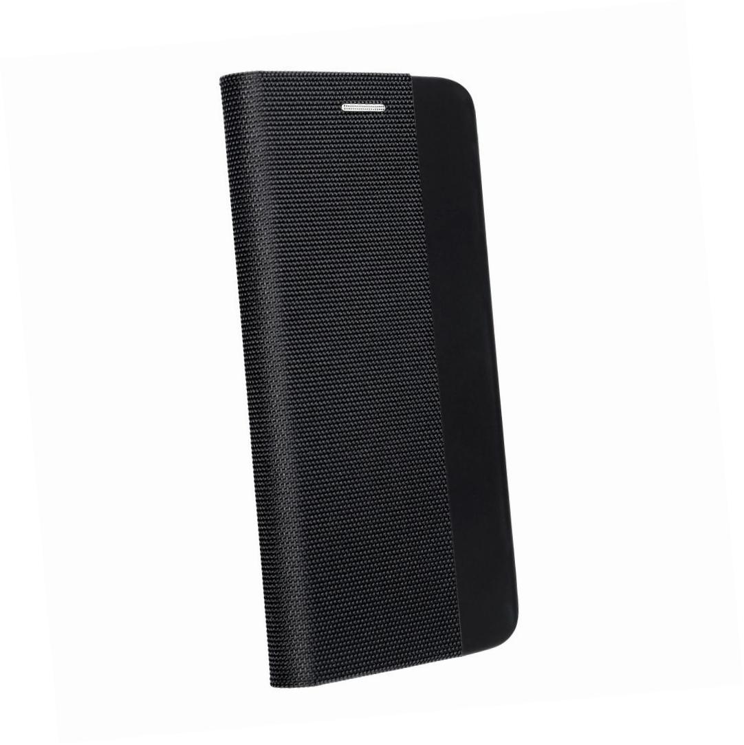 Etui zamykane z klapk� i magnesem Vennus Sensitive Book czarny Xiaomi Redmi 12C