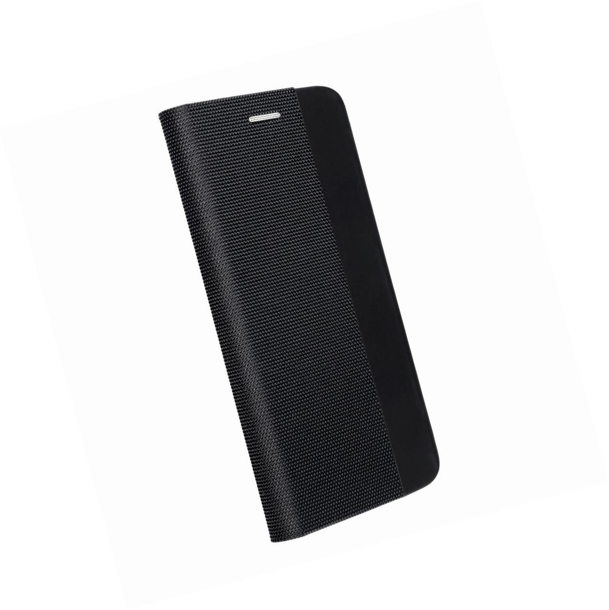 Etui zamykane z klapk� i magnesem Vennus Sensitive Book czarny Xiaomi Redmi Note 11