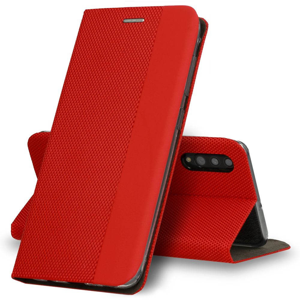 Pokrowiec Vennus Sensitive Book czerwony Huawei Y7P