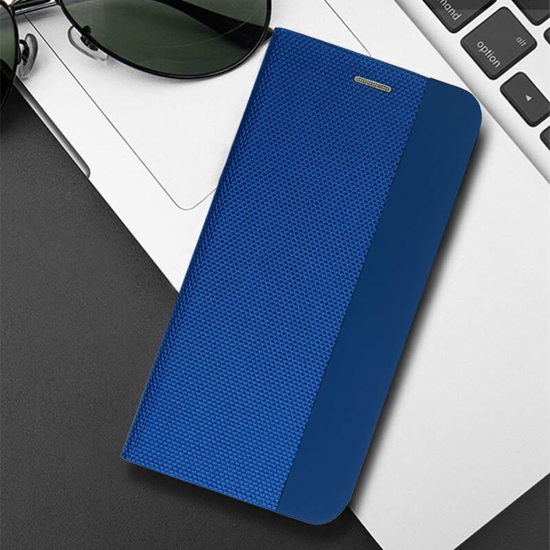 Etui zamykane z klapk i magnesem Vennus Sensitive Book niebieska Apple iPhone 11 Pro Max / 7