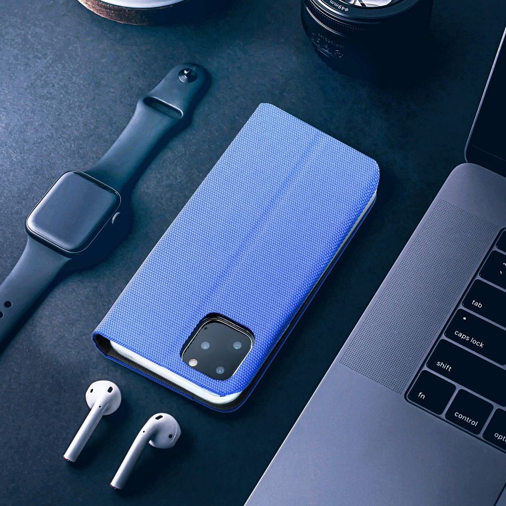 Etui zamykane z klapk i magnesem Vennus Sensitive Book niebieski Apple iPhone 14 / 10