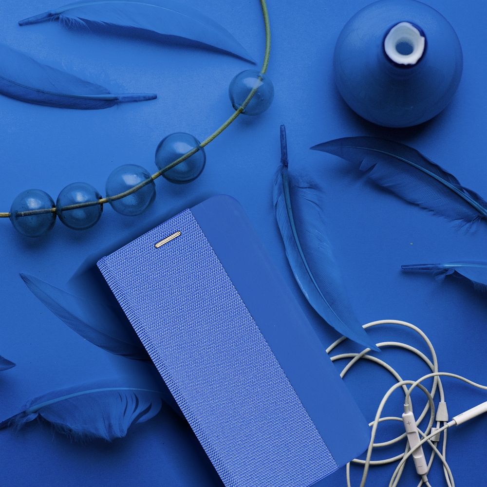 Etui zamykane z klapk i magnesem Vennus Sensitive Book niebieski Apple iPhone 14 / 7