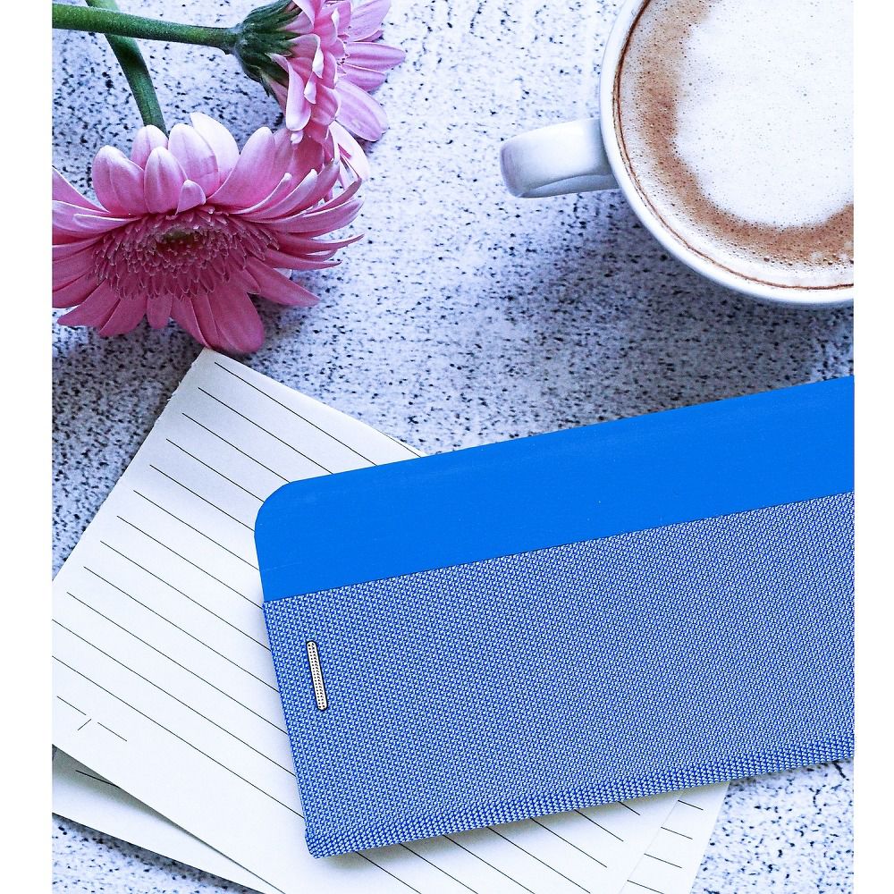 Etui zamykane z klapk i magnesem Vennus Sensitive Book niebieski Apple iPhone SE 2020 / 9