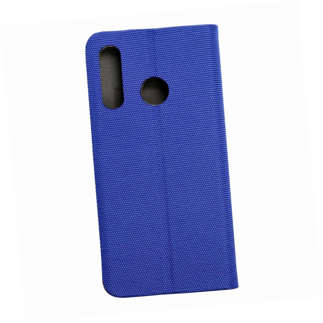 Etui zamykane z klapk� i magnesem Vennus Sensitive Book niebieski Huawei P30 Lite