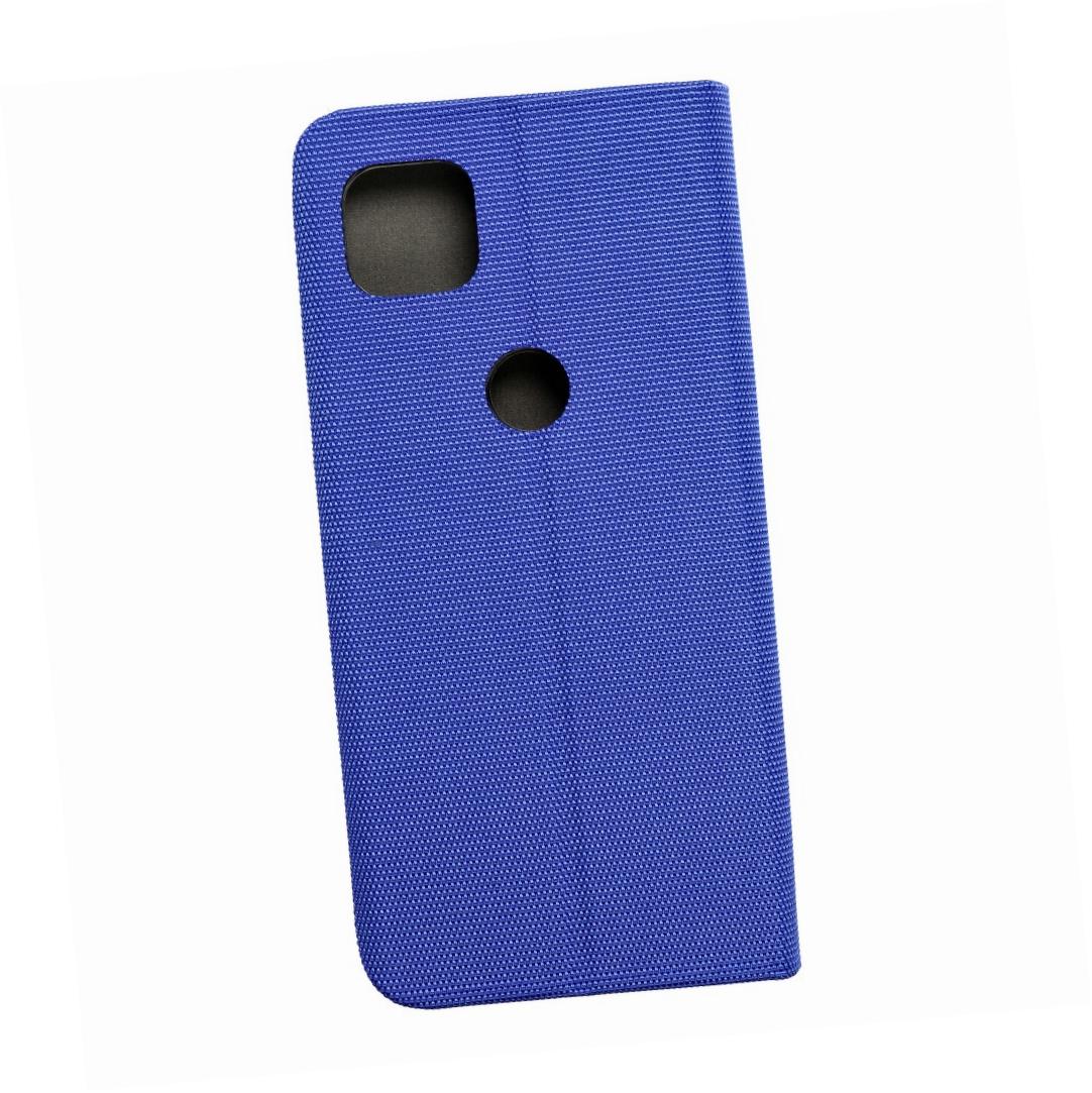 Etui zamykane z klapk� i magnesem Vennus Sensitive Book niebieski Motorola Moto G 5G