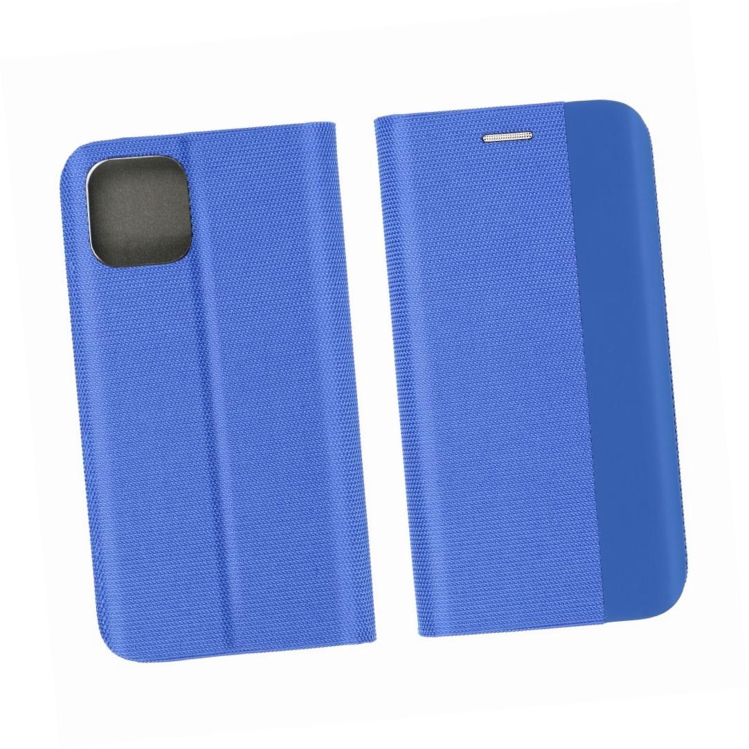 Etui zamykane z klapk i magnesem Vennus Sensitive Book niebieski Samsung Galaxy A22