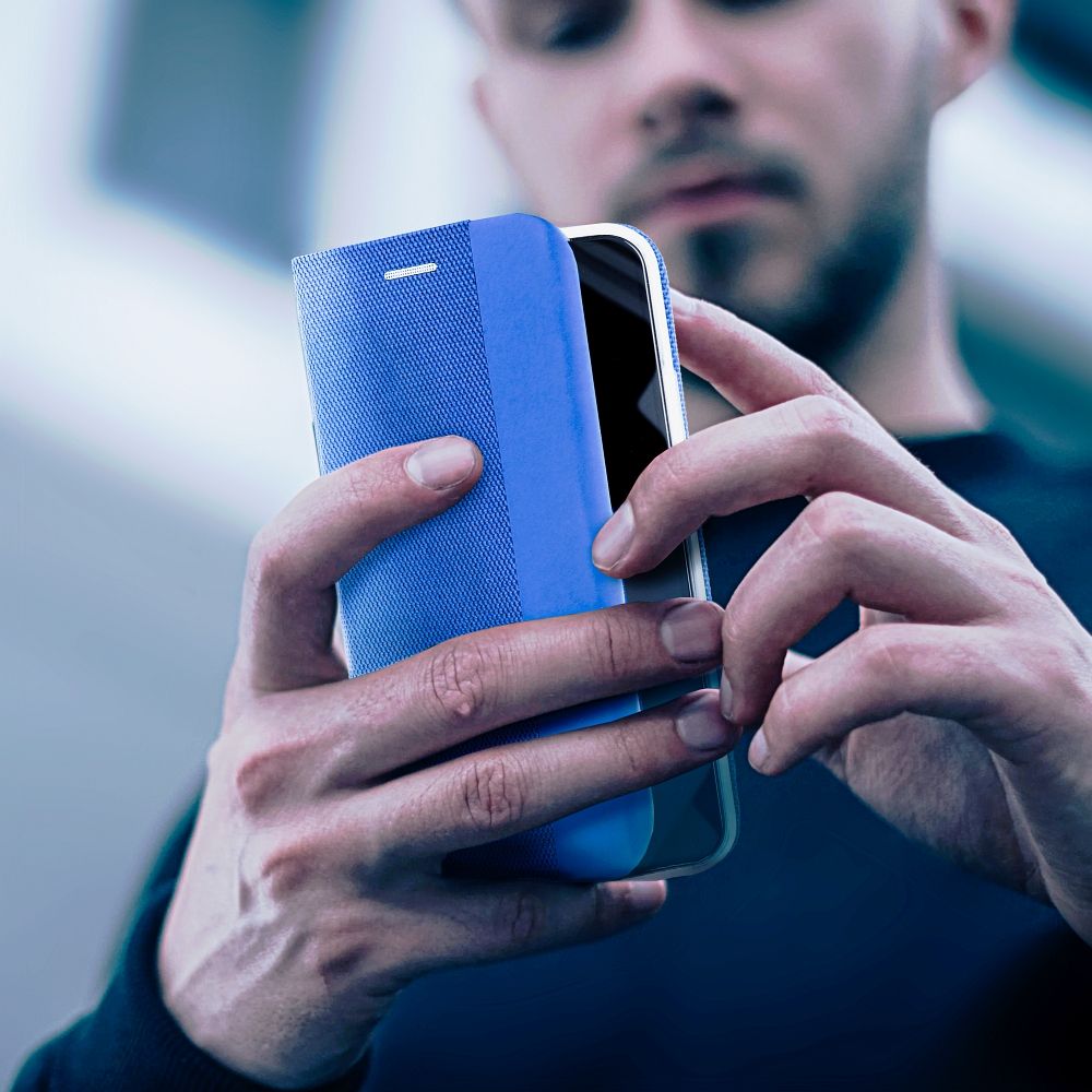 Pokrowiec Vennus Sensitive Book niebieski Samsung Galaxy A05S / 9