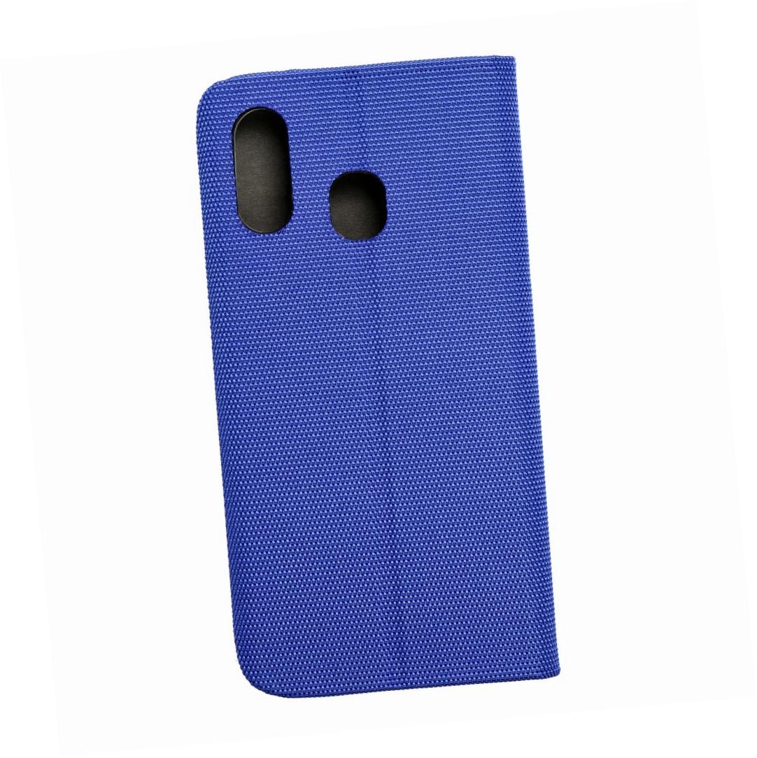 Etui zamykane z klapk� i magnesem Vennus Sensitive Book niebieski Samsung Galaxy A40