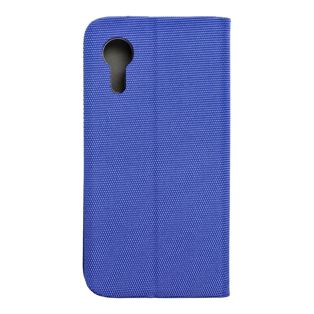 Etui zamykane z klapk i magnesem Vennus Sensitive Book niebieski Samsung Galaxy Xcover 5 / 2