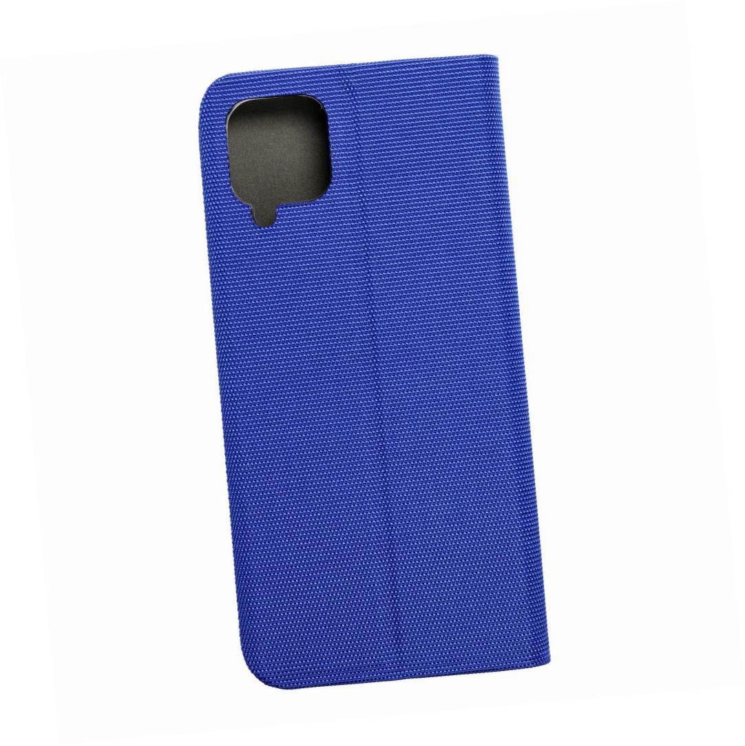 Etui zamykane z klapk� i magnesem Vennus Sensitive Book niebieski Samsung Galaxy M12