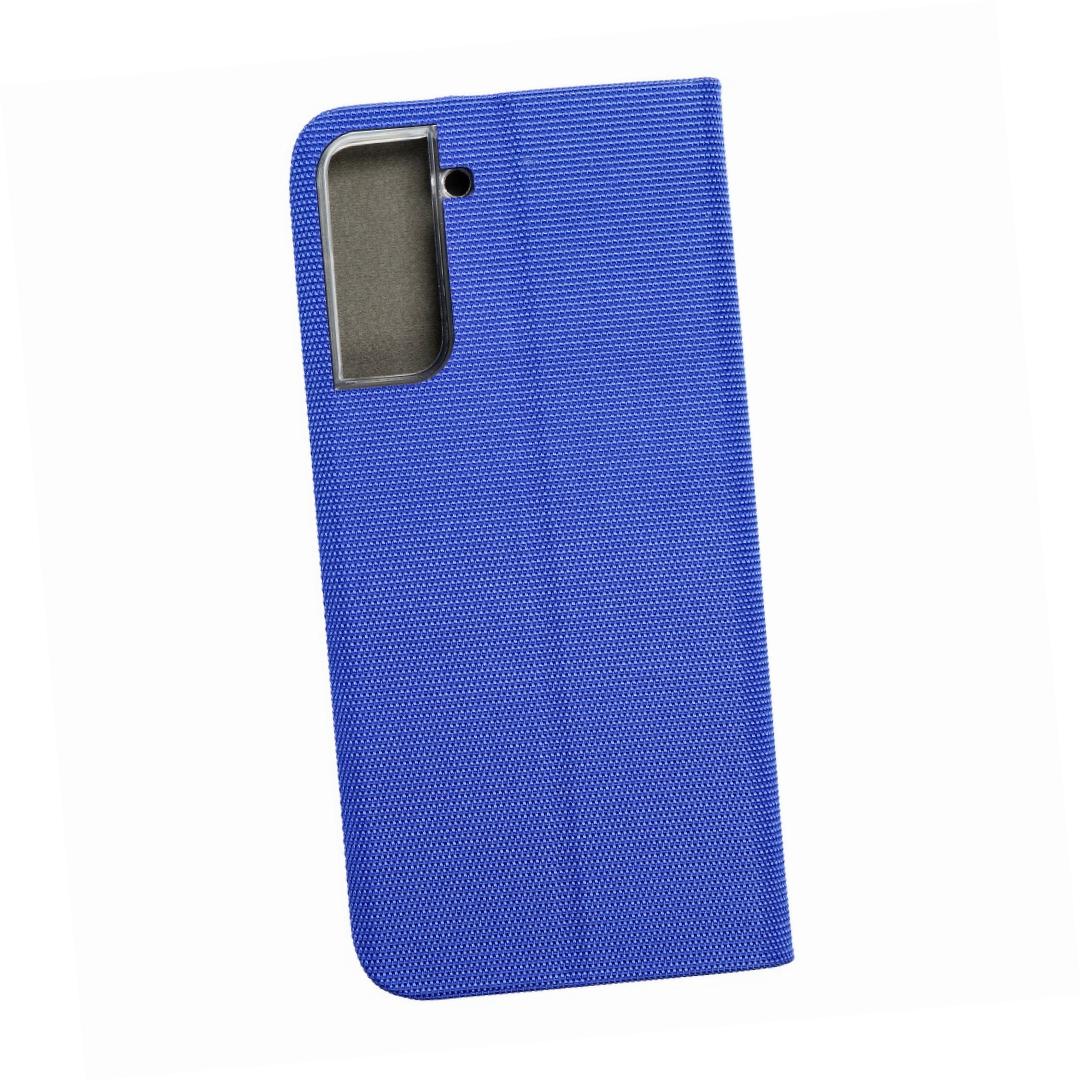 Etui zamykane z klapk� i magnesem Vennus Sensitive Book niebieski Samsung s21 Plus