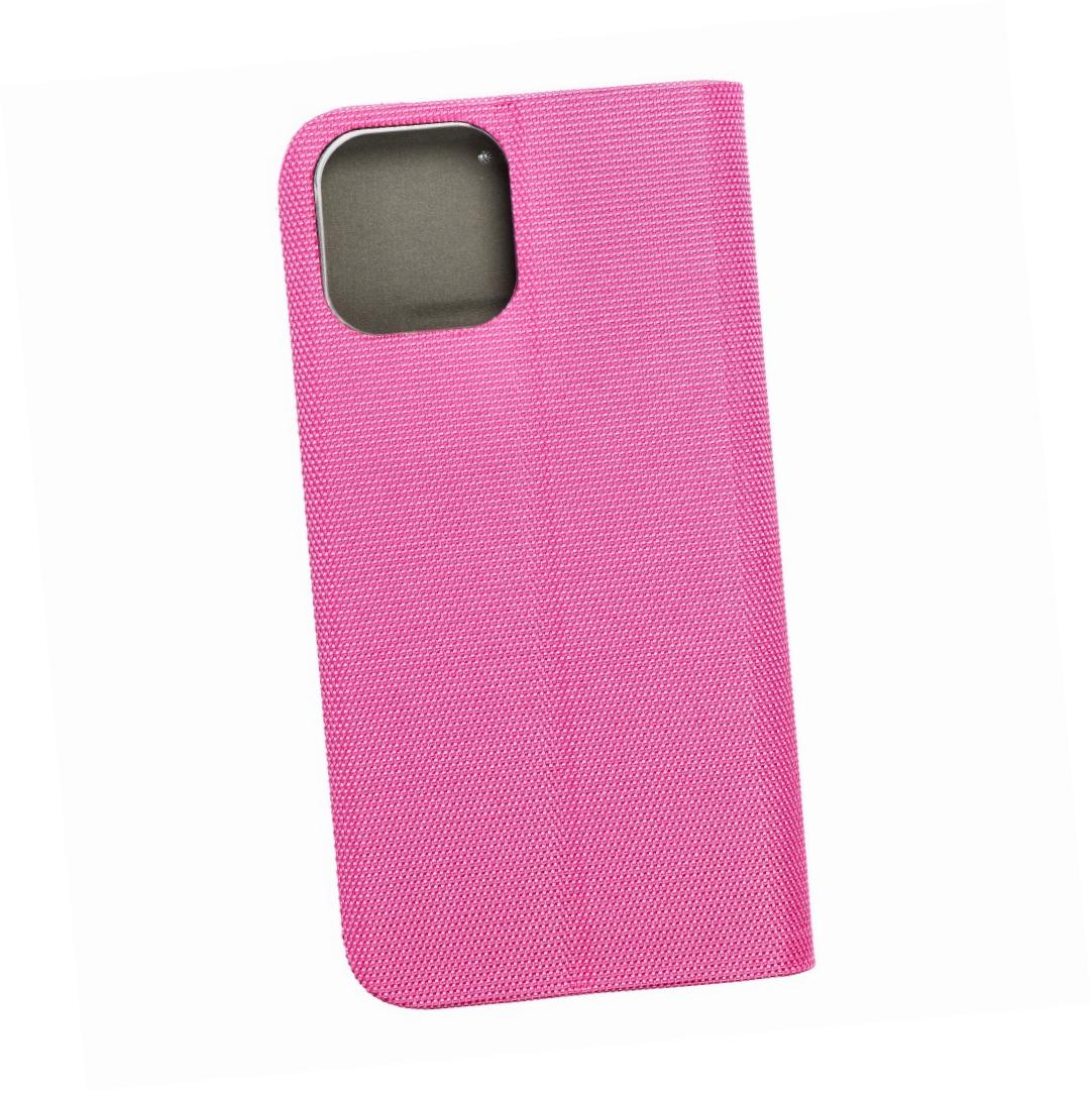 Etui zamykane z klapk� i magnesem Vennus Sensitive Book r�owy Apple iPhone 12 Pro Max