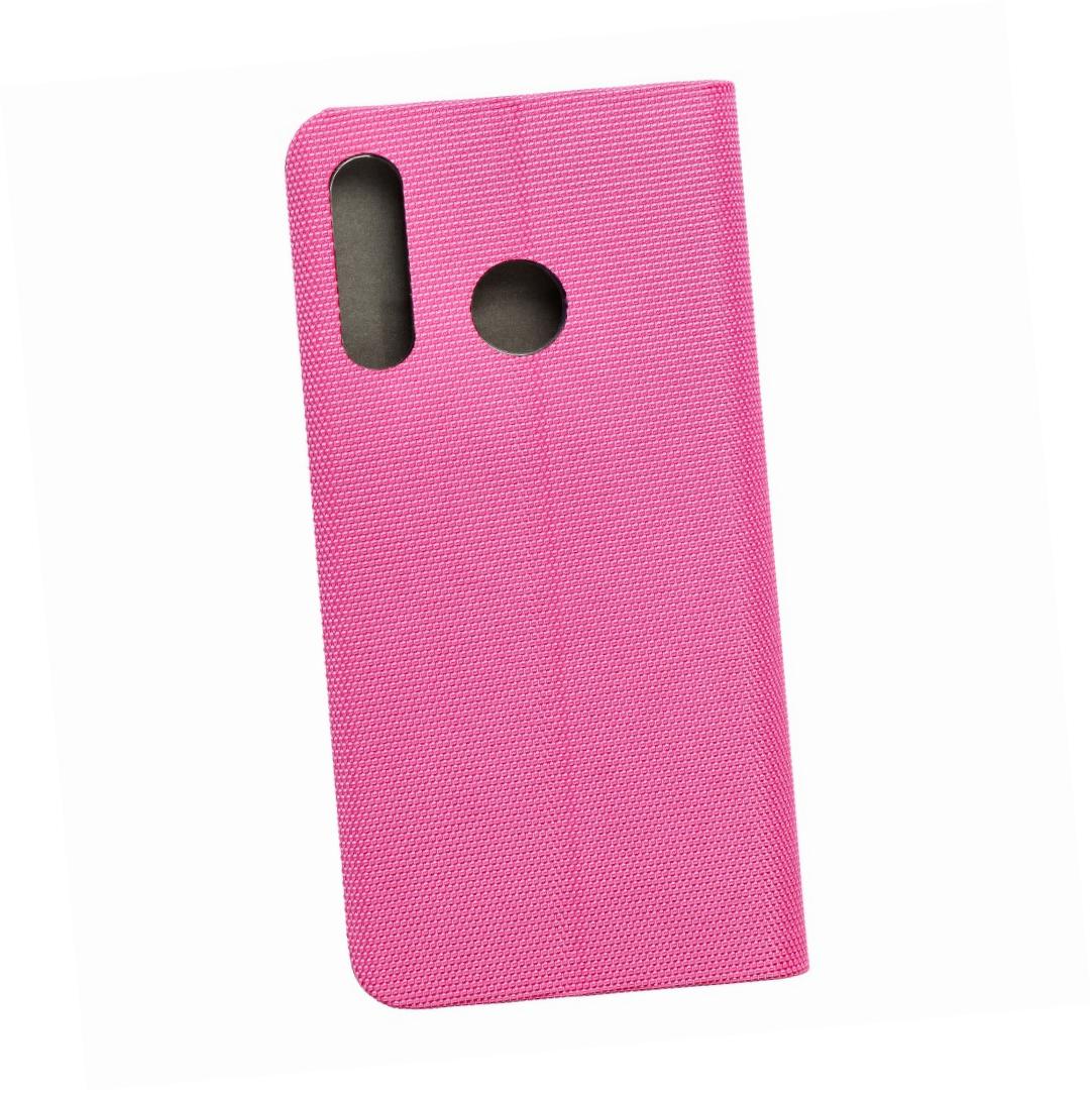 Etui zamykane z klapk� i magnesem Vennus Sensitive Book r�owy Huawei P30 Lite
