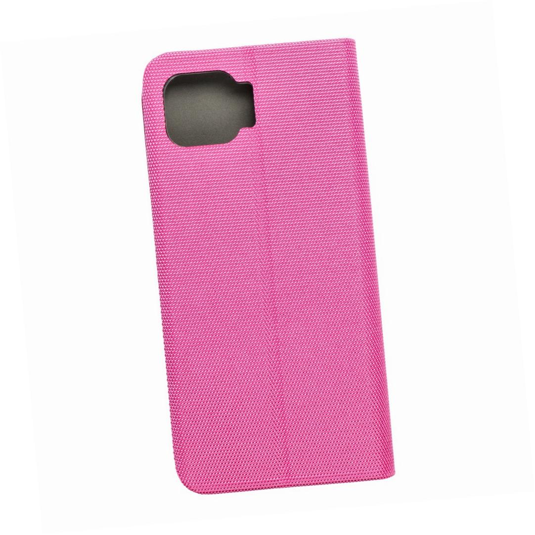 Etui zamykane z klapk� i magnesem Vennus Sensitive Book r�owy Motorola Moto G 5G Plus