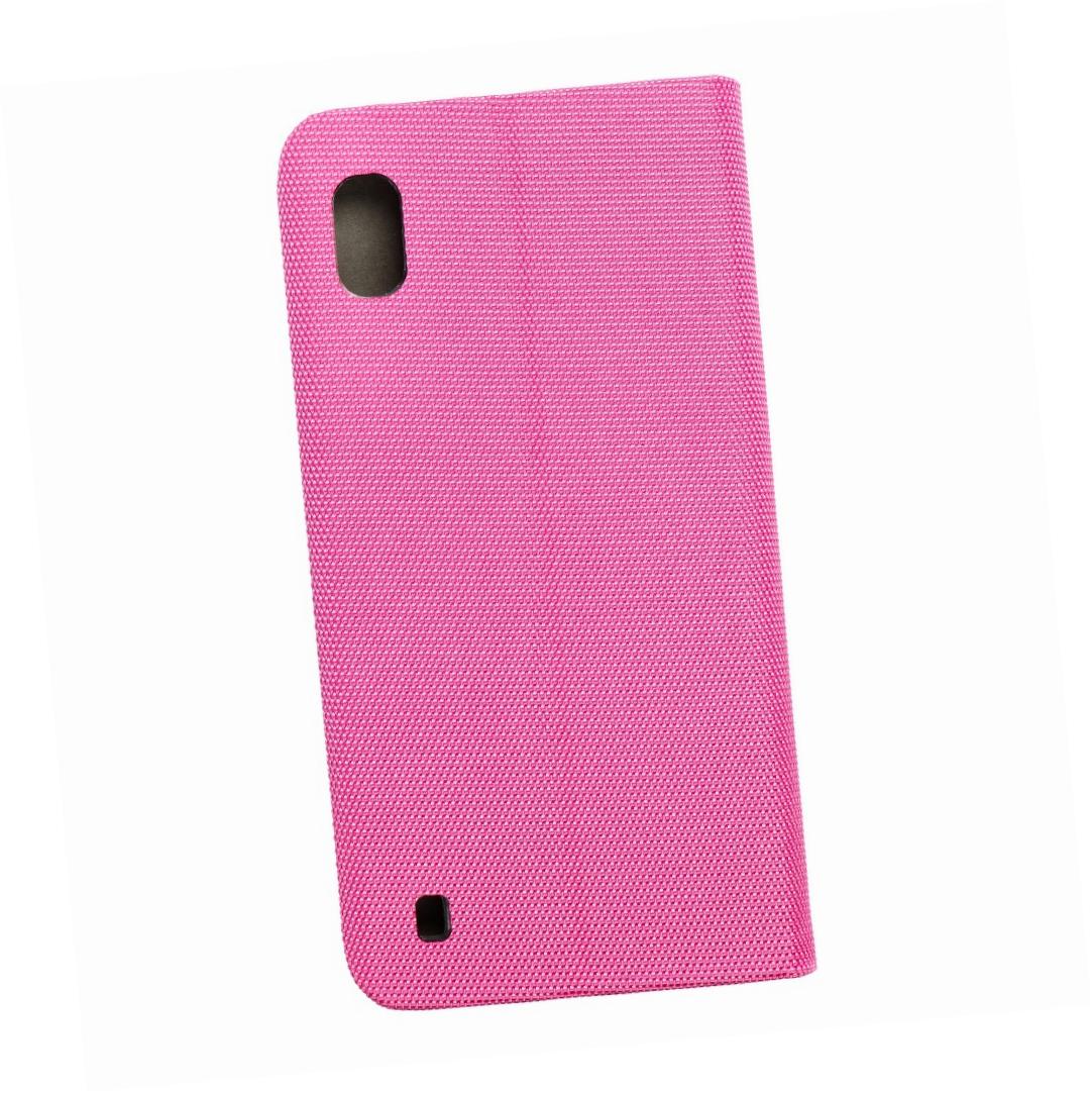 Etui zamykane z klapk� i magnesem Vennus Sensitive Book r�owy Samsung Galaxy A10