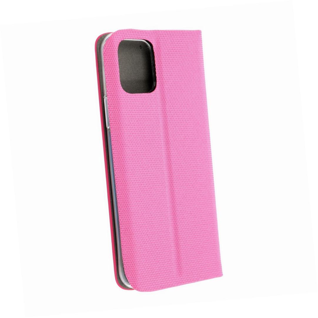 Etui zamykane z klapk� i magnesem Vennus Sensitive Book r�owy Samsung Galaxy S23 Ultra