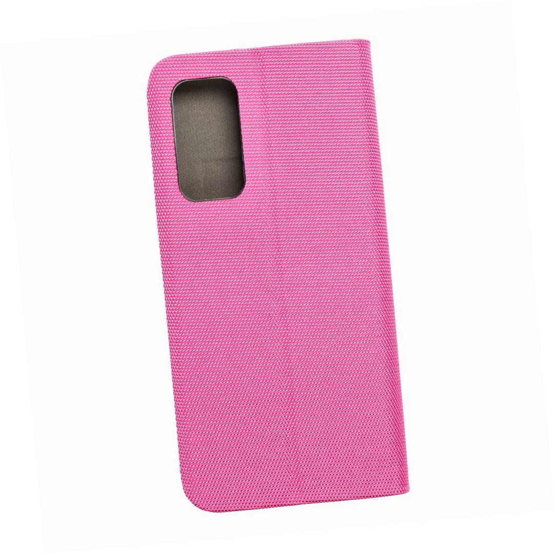 Etui zamykane z klapk� i magnesem Vennus Sensitive Book r�owy Xiaomi MI 10T 5G