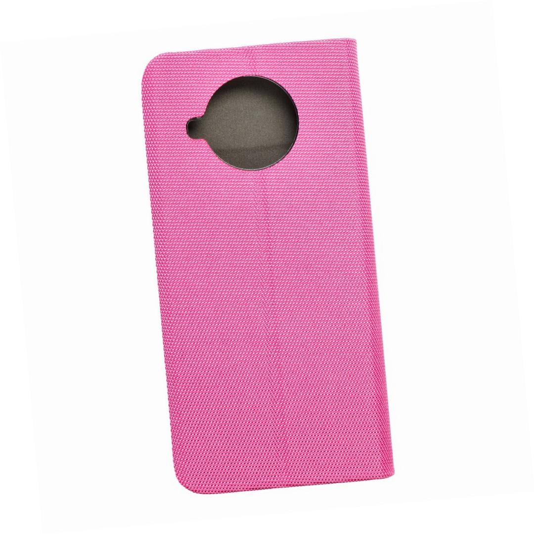 Etui zamykane z klapk� i magnesem Vennus Sensitive Book r�owy Xiaomi Mi 10T Lite 5G